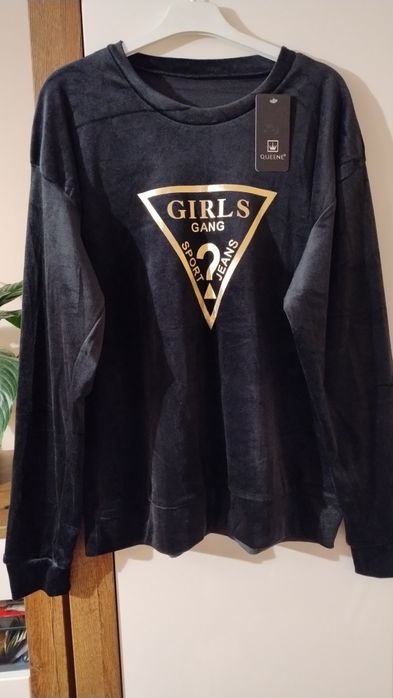 Bluza damska welurowa 42/44