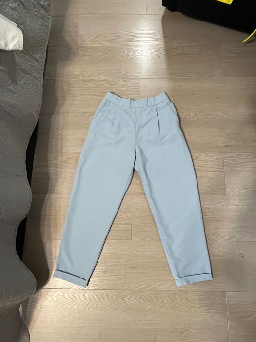 Жіночі брюки блакитні