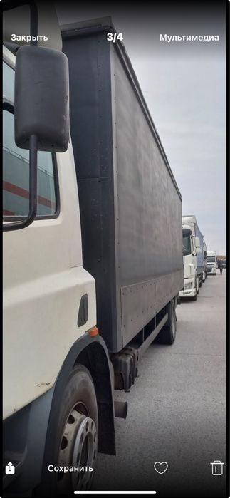 Будка на вантажний автомобіль з движний верх.