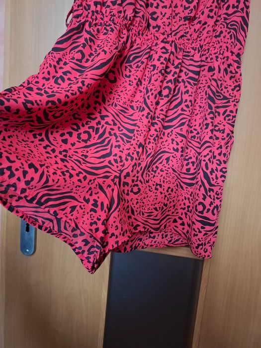 Kombinezon New Look jak nowy spódnico spodnie panterka orange rozm. M