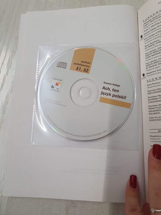 Ach ten język polski A1, A2 Danuta Gałyga