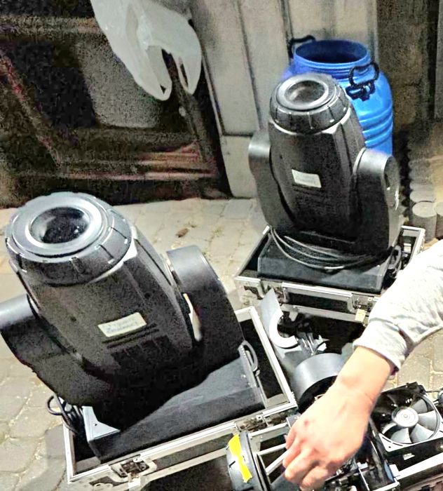 Głowy ruchome 500W Spot Gobo Żarówkowe