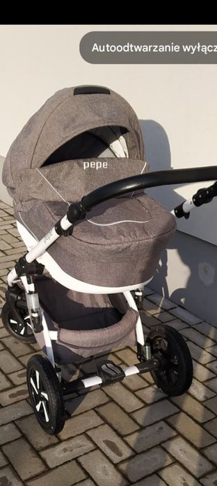 Wózek 3w1 Pepe szary