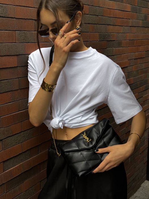 Сумка Yves Saint Laurent / сумочка ів сен лоран чорна