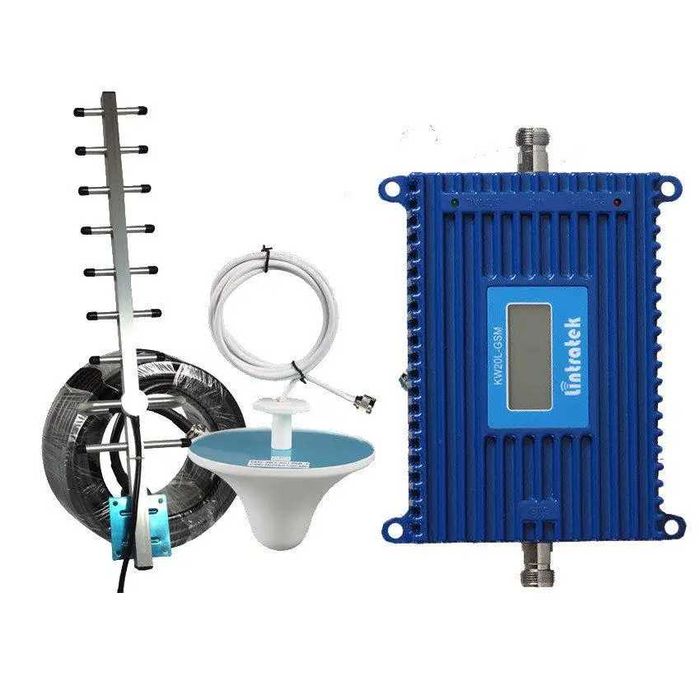 GSM-підсилювач сигналу репітер Lintratek KW20L-GSM 900 комплект #X-843