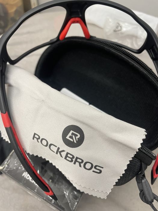 Okulary na rower z fotochromem ROCKBROS SP216BK