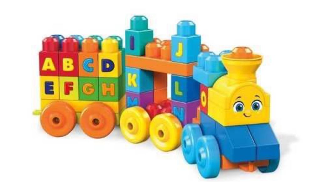 Mega bloks конструктор 150 деталей  і потяг музичний