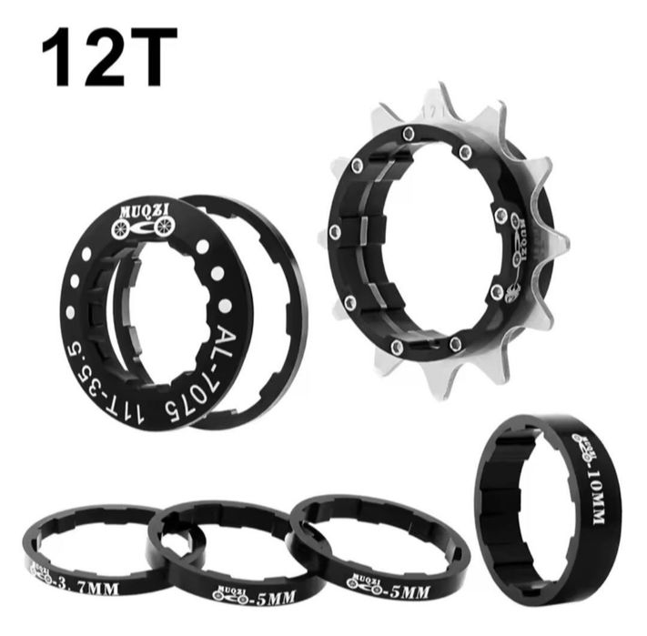 Nowa konwersja single speed adapter zębatka dirt bmx