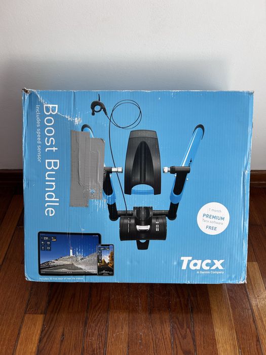 Rolo de treino interactivo TACX-BOOST BUNDLE
