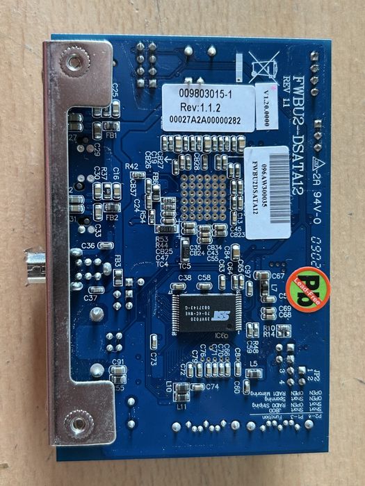Placa FireWire 400 / 800 / USB para SATA - FWBU2DSATA12