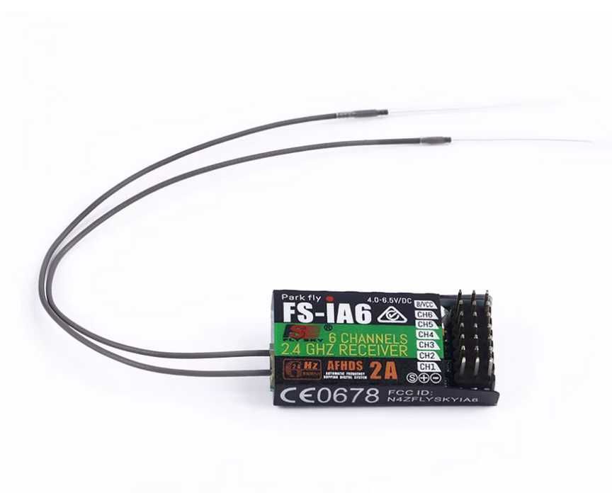 NEW Приёмник Flysky FS-iA6 (6-ти канальный с телеметрией)