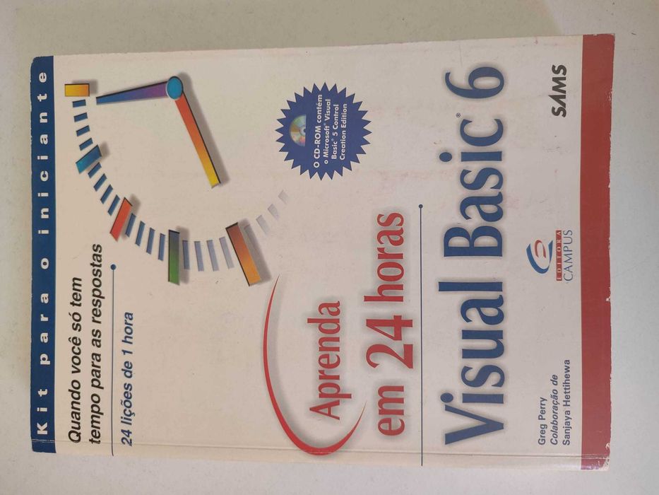 Livro (Informática) - Aprenda em 24h Visual Basic 6