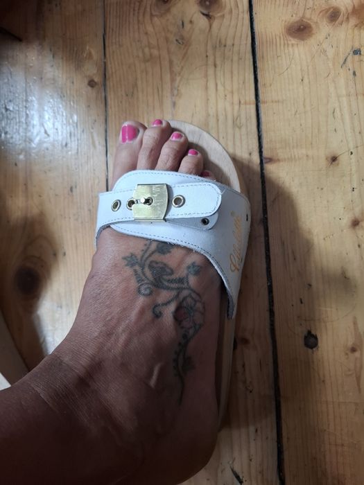 Cellulette klapki chodaki, drewniaki zdrowotne 37