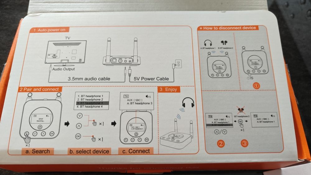 Transmiter Bluetooth 1Mii B06 TX+