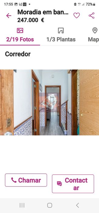 2 Quartos em Moradia Duplex com Logradouro junto ao Metro de Odivelas (Exclusivo Sexo Feminino)