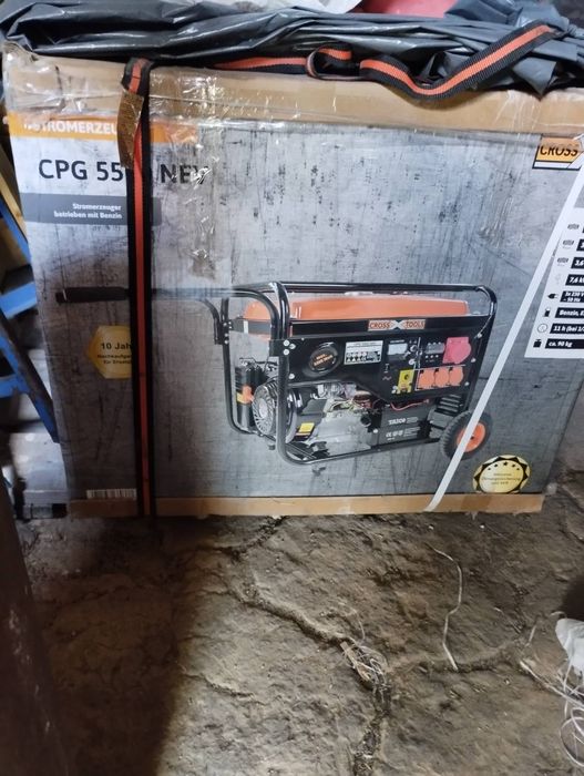 Продам новий німецький трехфазний бензиновий генератор