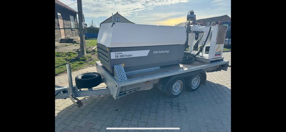 Sodablast systems sb500 zestaw piaskowania spdowania