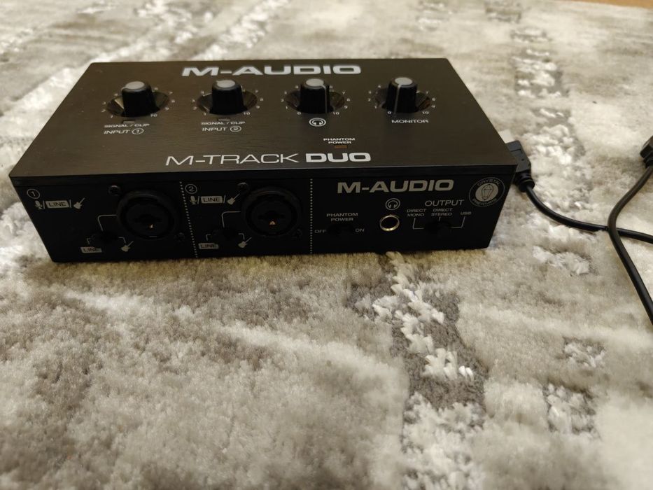 Аудіоінтерфейс M-Audio M-Track Duo новий