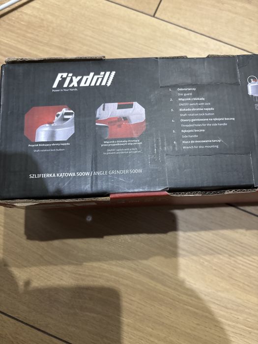 Szlifierka katowa 500w