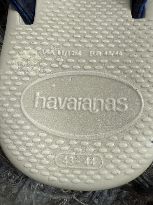 Klapki Havaianas, 43/44, stan bdb
