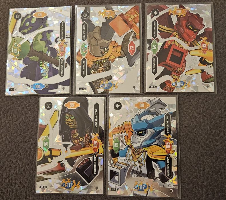 Karty Lego Ninjago Pojedynek Mocy