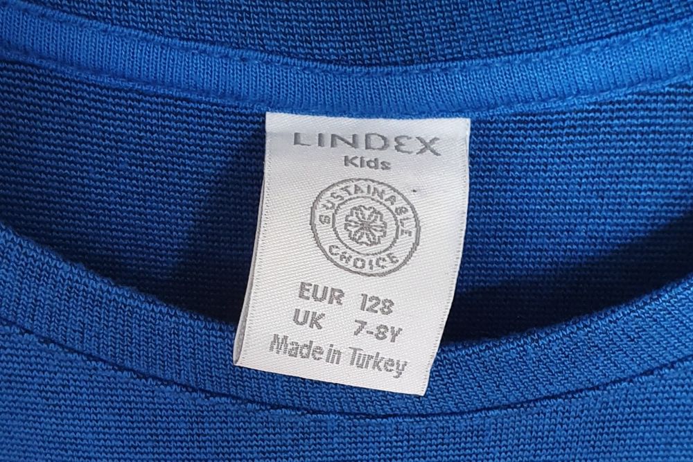 LINDEX-Nowa sukienka dla dziewczynki r.128cm