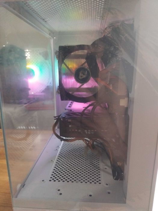 PC GAMER  PSU 500W Motherboard H370M Pro4 Radeon RX 6500 XT OC Pulse GDDR6 2 GDDR4 8GB Intel core I7 8700 1SSD 250 GB +1HD 500GB 750 GB
