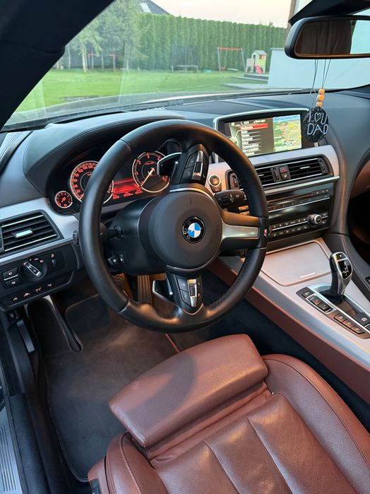 BMW 640 xd M-pakiet, przebieg 43 tys km, LED, wentyl. skóry, masaże