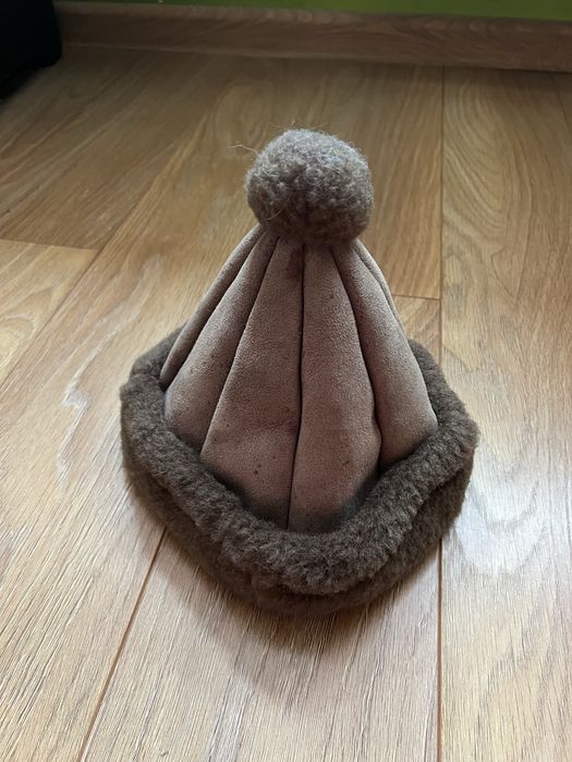 Czapka naturalny kożuch