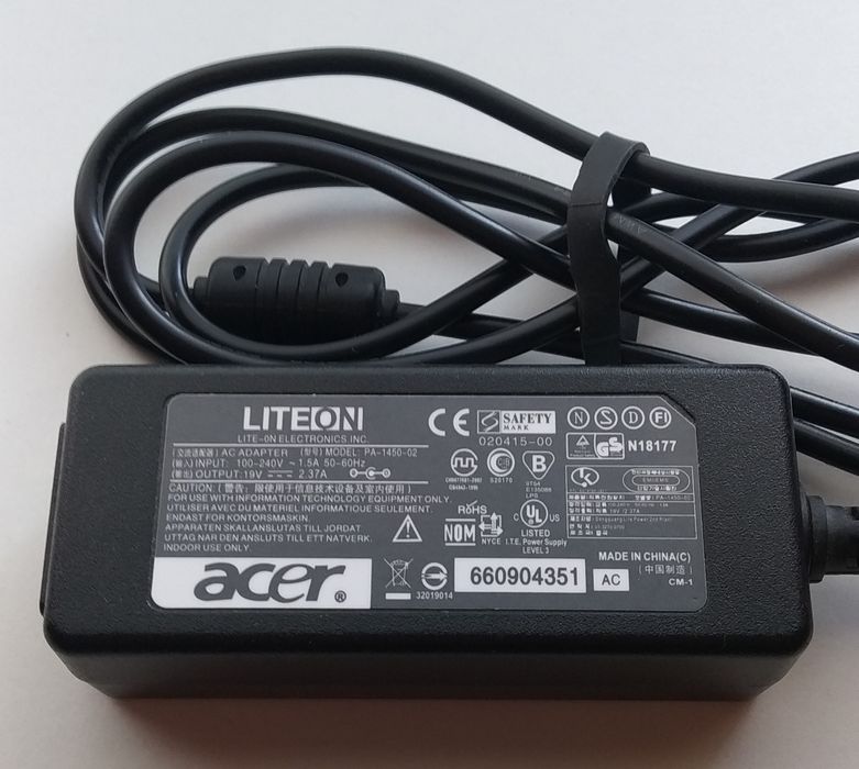 Зарядное устройство для ноутбука Acer 19V 2.37A 3.0x1.0 (1.1)