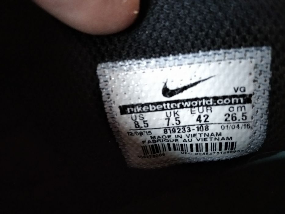Korki nike rozmiar 42