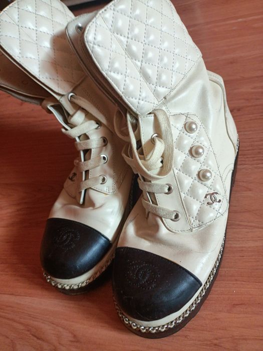 Buty damskie zimowe Chanel