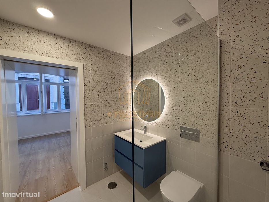 Apartamento T1K no centro da cidade