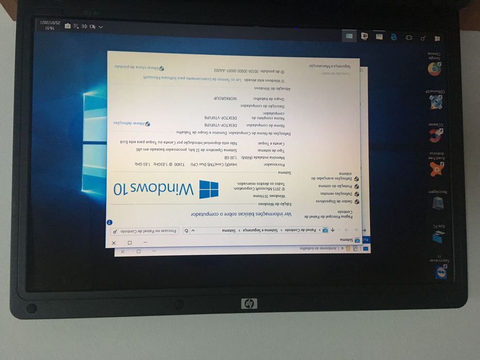 Portátil HP 530 em Bom Estado