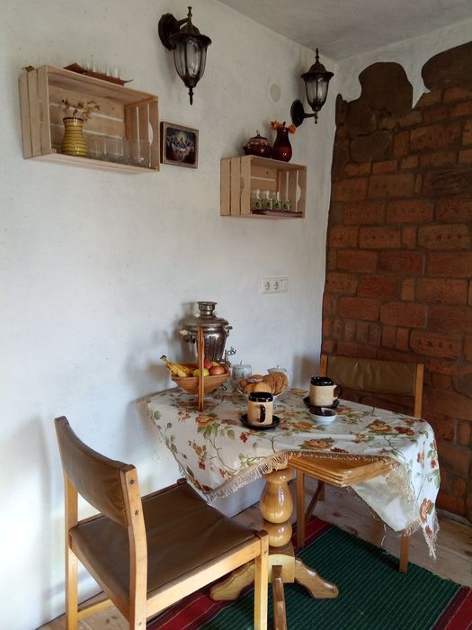 Домик в деревне у леса - с печкой, газом, бесперебойником!