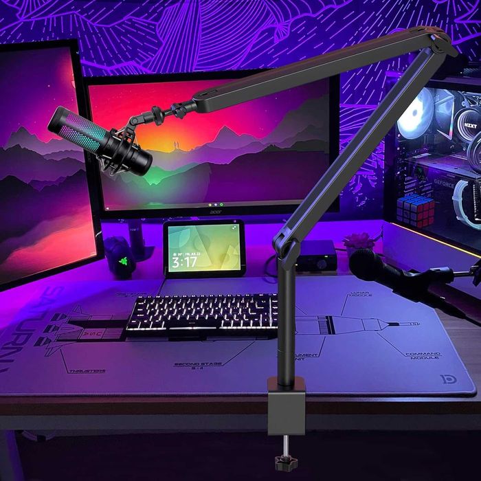 Ramię uchwyt stojak mikrofonu 1/4", 3/8", 5/8" adapter YOUSHARES