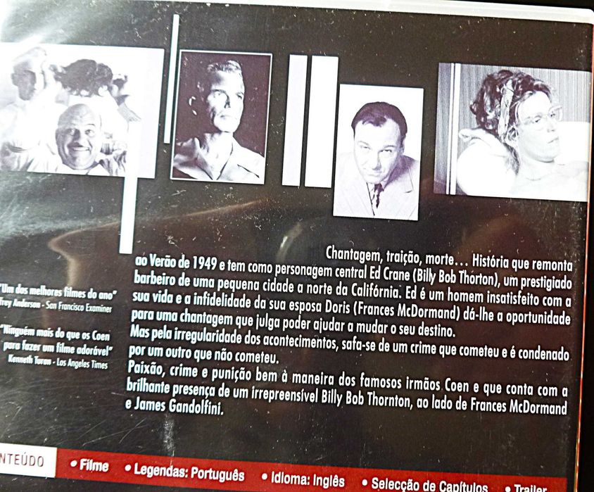 6 Dvds: Cinema europeu - Almodóvar; Coen; Tarantino; Moretti...