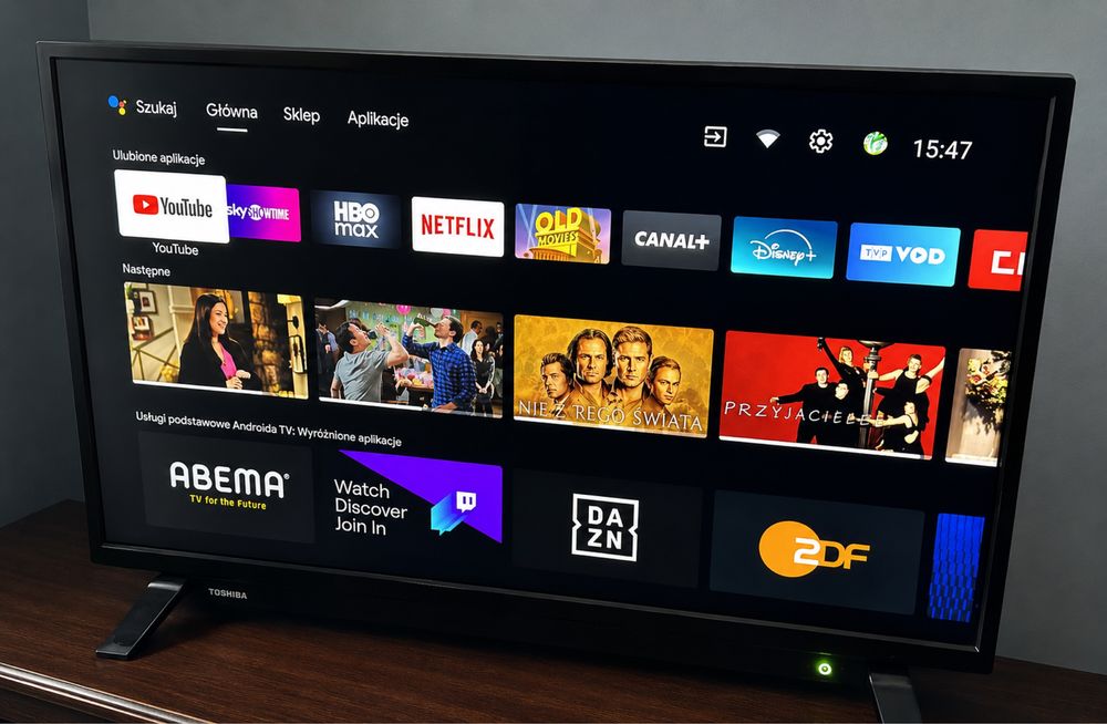 Telewizor Toshiba 42 cale Smart TV WiFi NETFLIX YOUTUBE HBO DVB-T2 Transport