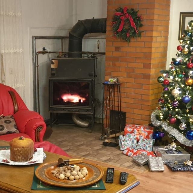 Kominek z płaszczem wodnym