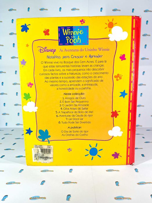 Livro Winnie The Pooh Amigos de Ouro