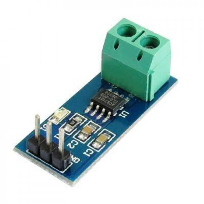 Módulo sensor corrente ACS712 20A compatível Arduino Raspberry Pi