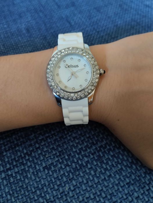 Relógio Branco Celsus