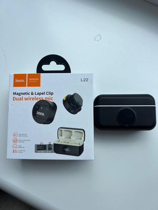 Набір мікрофонів 2 шт HOCO L22 для Iphone та Android
