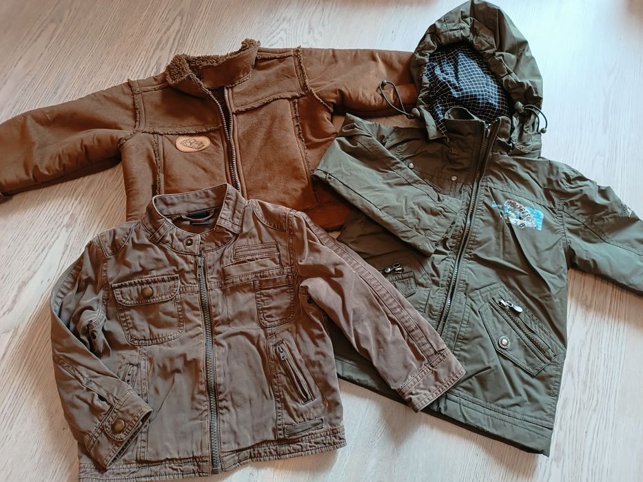 Zestaw 3 kurtek r 92 na wiosnę/jesień