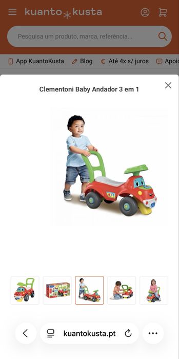 Carro andador bebe