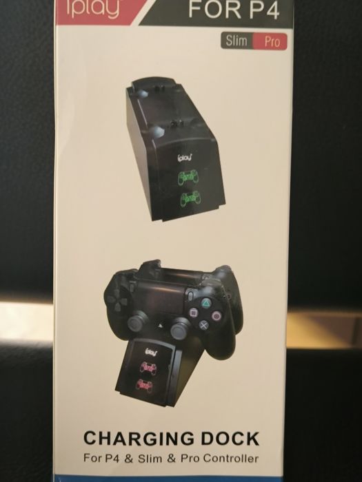 Carregador PS4 Dual Dock Station
