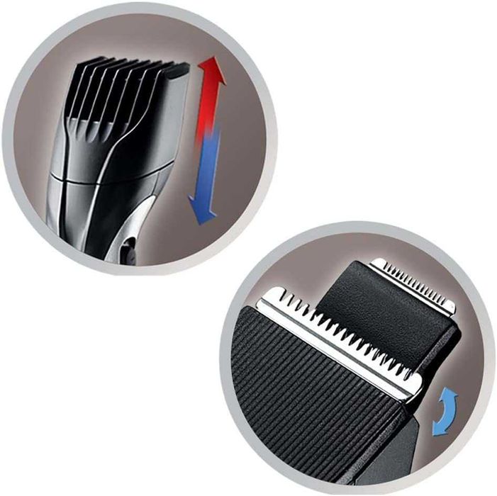 Trymer do brody Maszynka Remington ceramiczne ostrza regulowany grzeb.