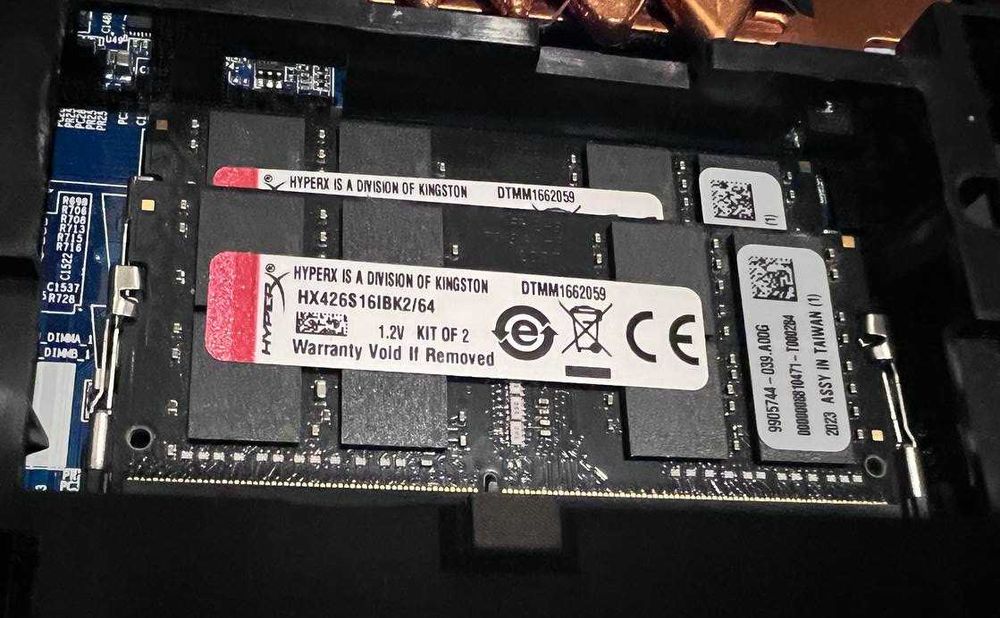 Пам'ять для ноутбука Kingston HyperX Impact 64GB (2x32GB) SO-DIMM DDR4 (HX426S16IBK2/64)