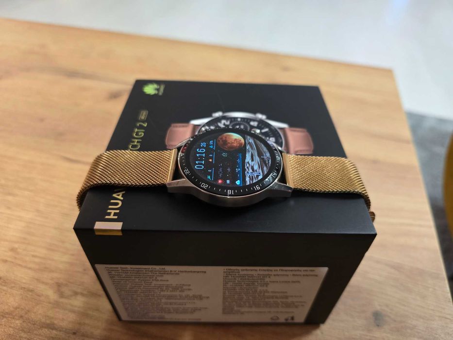 Smartwatch Huawei Watch GT 2 46mm Classic złoty