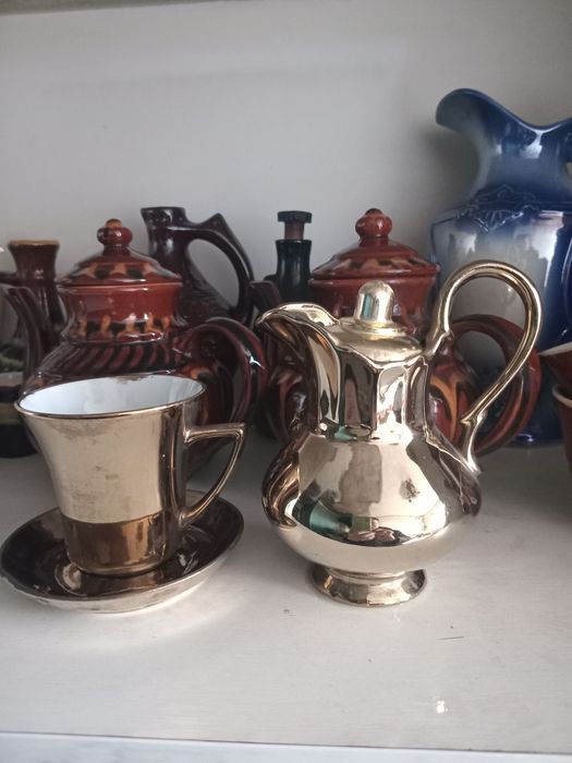 Золотая чашечка   на утреннее чаепитие